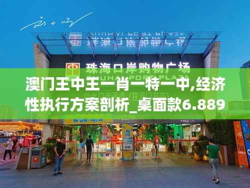 澳门王中王一肖一特一中,经济性执行方案剖析_桌面款6.889