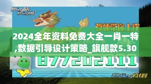 2024全年资料免费大全一肖一特,数据引导设计策略_旗舰款5.305