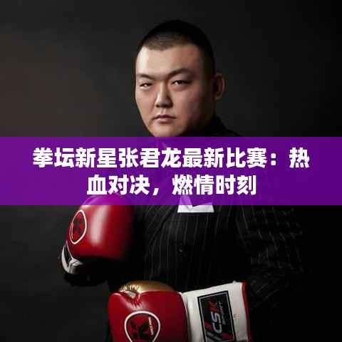 拳坛新星张君龙最新比赛:热血对决,燃情时刻