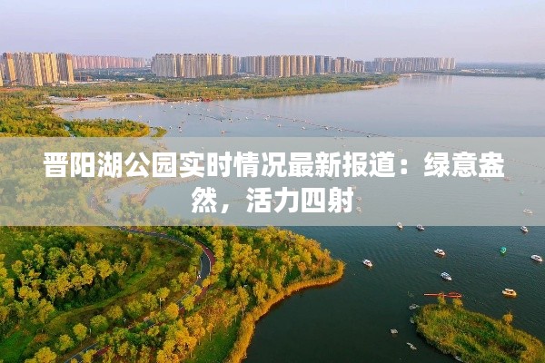 晋阳湖公园实时情况最新报道:绿意盎然,活力四射