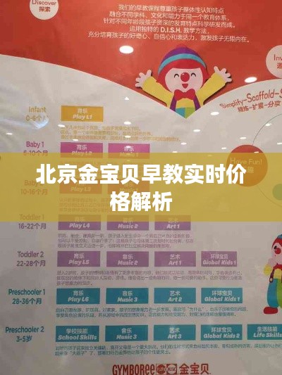 北京金宝贝早教实时价格解析